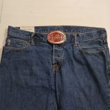Square Dancers vintage belt buckle – worn on belt with jeans