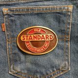 Standard Equipment Inc vintage belt buckle – on jeans back pocket
