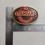 Standard Equipment Inc vintage belt buckle – with ruler for size