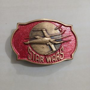 Star Wars vintage belt buckle – front view