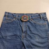 Superior Midwest Energy Terminal 1997 vintage belt buckle – worn on belt with jeans