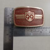 System 99 vintage belt buckle – with ruler for size