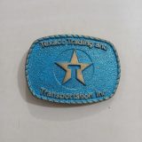 Texaco Trading and Transportation vintage belt buckle – front view