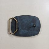 Texaco Trading and Transportation vintage belt buckle – back view