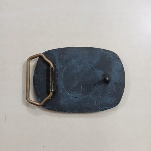 Texaco Trading and Transportation vintage belt buckle – back view