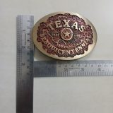 Texas Sesquicentennial 1836-1986 vintage belt buckle – with ruler for size