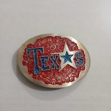 Texas Star vintage belt buckle – front view