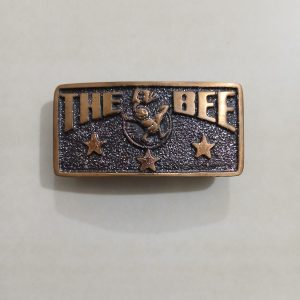The Bee vintage belt buckle – front view