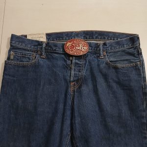 The Cowboy vintage belt buckle – worn on belt with jeans