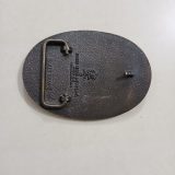 The Cowboy vintage belt buckle – back view