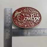 The Cowboy vintage belt buckle – with ruler for size