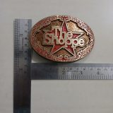 The Shoppe vintage belt buckle – with ruler for size