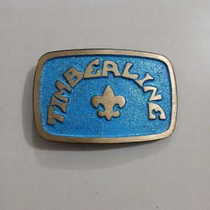 Timberline vintage belt buckle – front view
