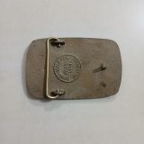 Timberline vintage belt buckle – back view