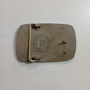 Timberline vintage belt buckle – back view