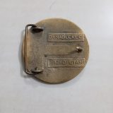 Top Gun vintage belt buckle – back view