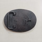 Totco Oil Workers vintage belt buckle – back view