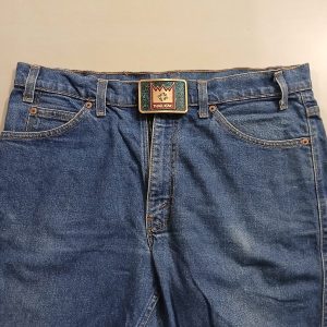 Trail King vintage belt buckle – worn on belt with jeans