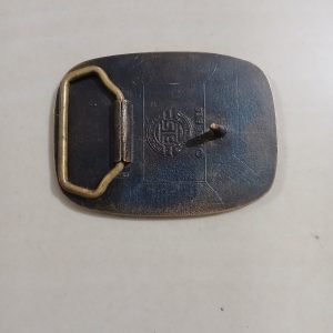 Trendsetter Fish vintage belt buckle – back view