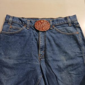 United States of America vintage belt buckle – worn on belt with jeans