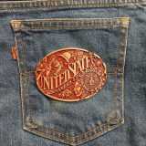 United States of America vintage belt buckle – on jeans back pocket