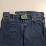 UOSS Udelhoven Oilfield Alaska vintage belt buckle – worn on belt with jeans