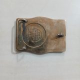 UOSS Udelhoven Oilfield Alaska vintage belt buckle – back view