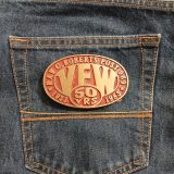VFW 50 Years 1933-1983 vintage belt buckle – on jeans back pocket