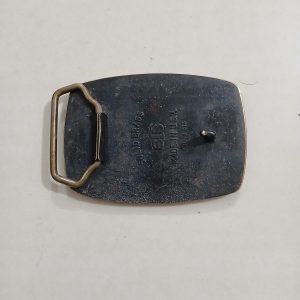 Victor vintage belt buckle – back view