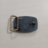 Vintage Car vintage belt buckle – back view
