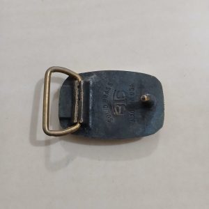 Vintage Car vintage belt buckle – back view