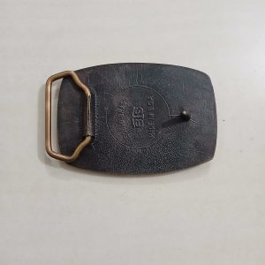 Weatherford vintage belt buckle – back view