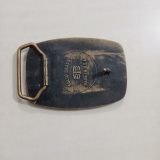 Weatherford vintage belt buckle – back view