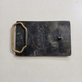 WellTech Inc vintage belt buckle – back view