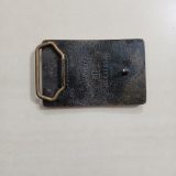WellTech Inc vintage belt buckle – back view