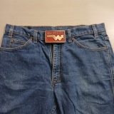 WellTech Inc vintage belt buckle – worn on belt with jeans