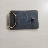 WellTech Inc vintage belt buckle – back view