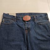 Welsh Dragon vintage belt buckle – worn on belt with jeans