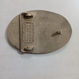 Westburne Drilling Inc vintage belt buckle – back view