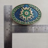 Westburne Drilling Inc vintage belt buckle – with ruler for size