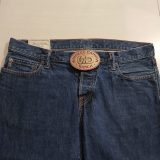 Whiskey Canyon Ranch vintage belt buckle – worn on belt with jeans