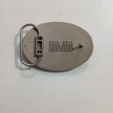 Wild Well Control vintage belt buckle – back view